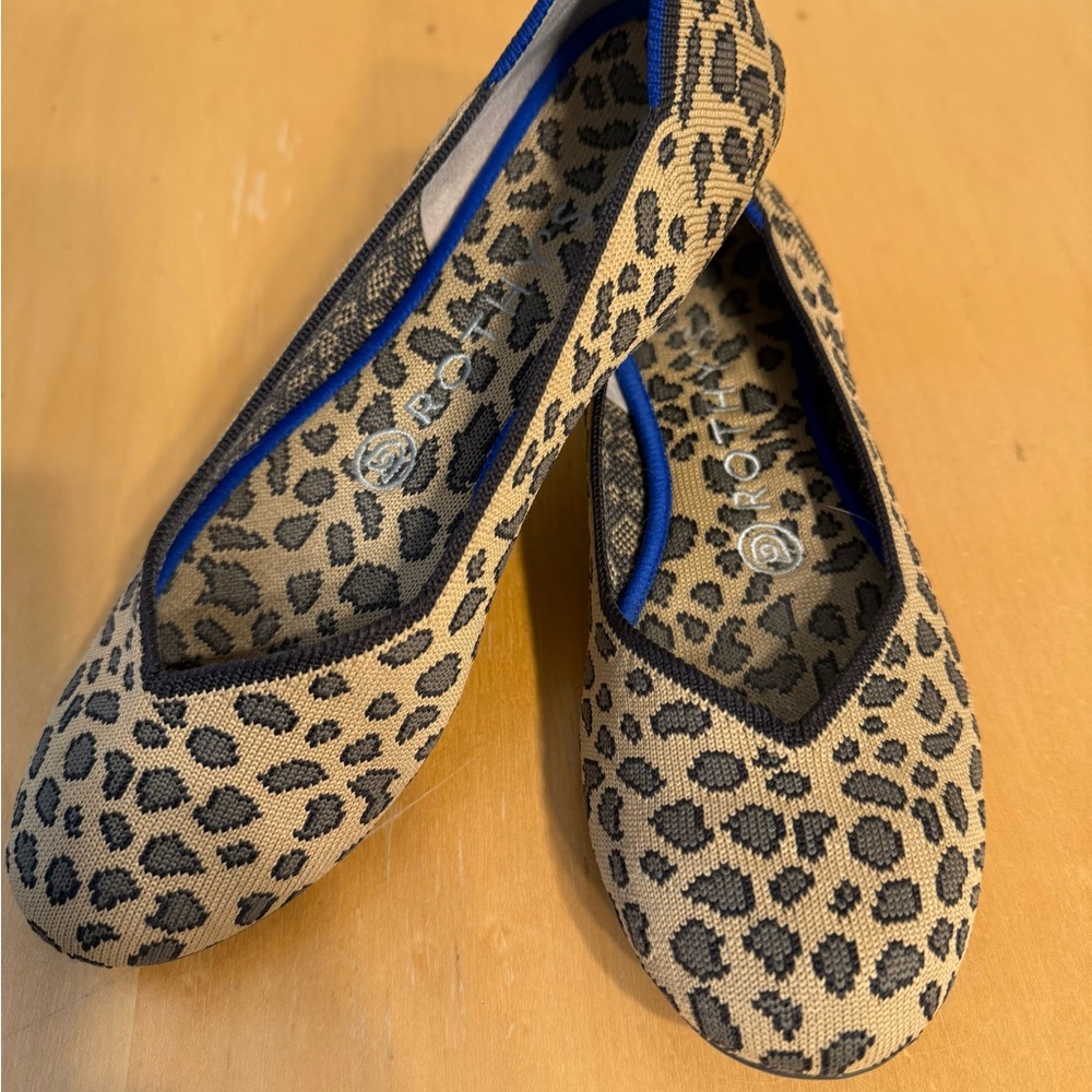 Rothy's Leopard Print Flats